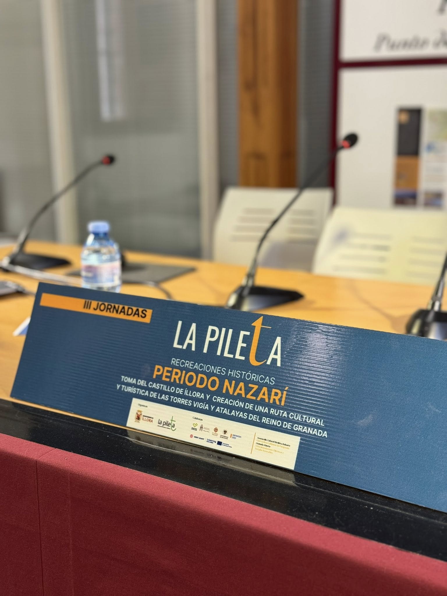 Pie de micrófono en las jornadas