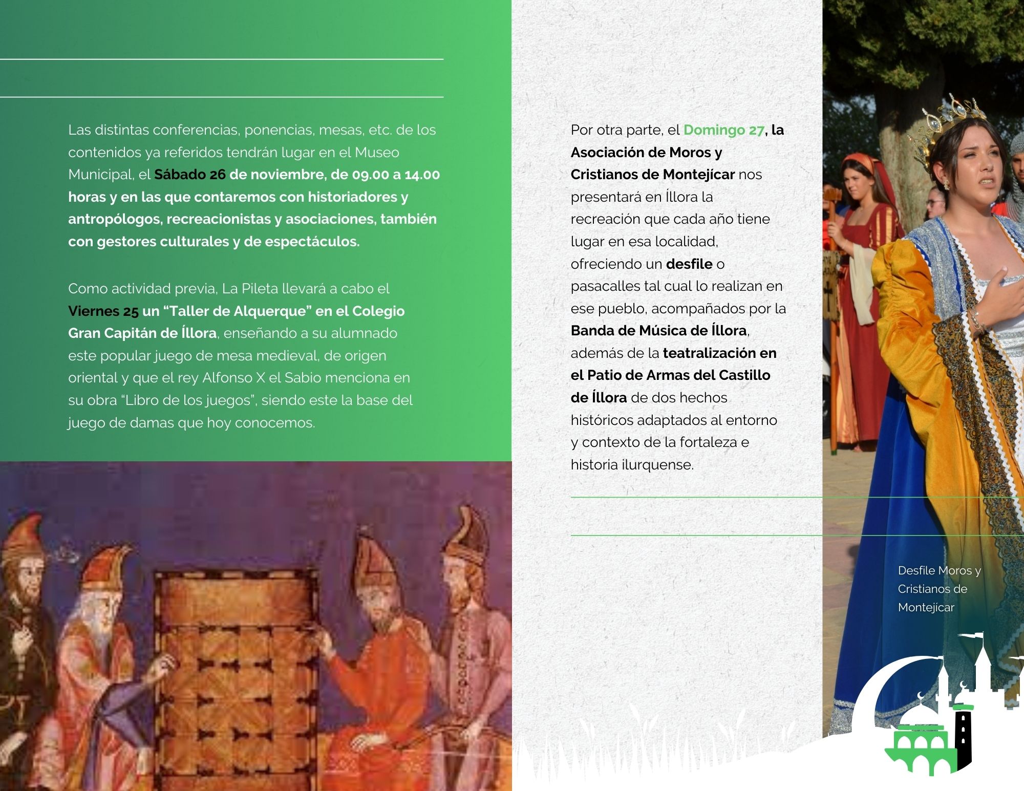 Programa – díptico I Jornadas