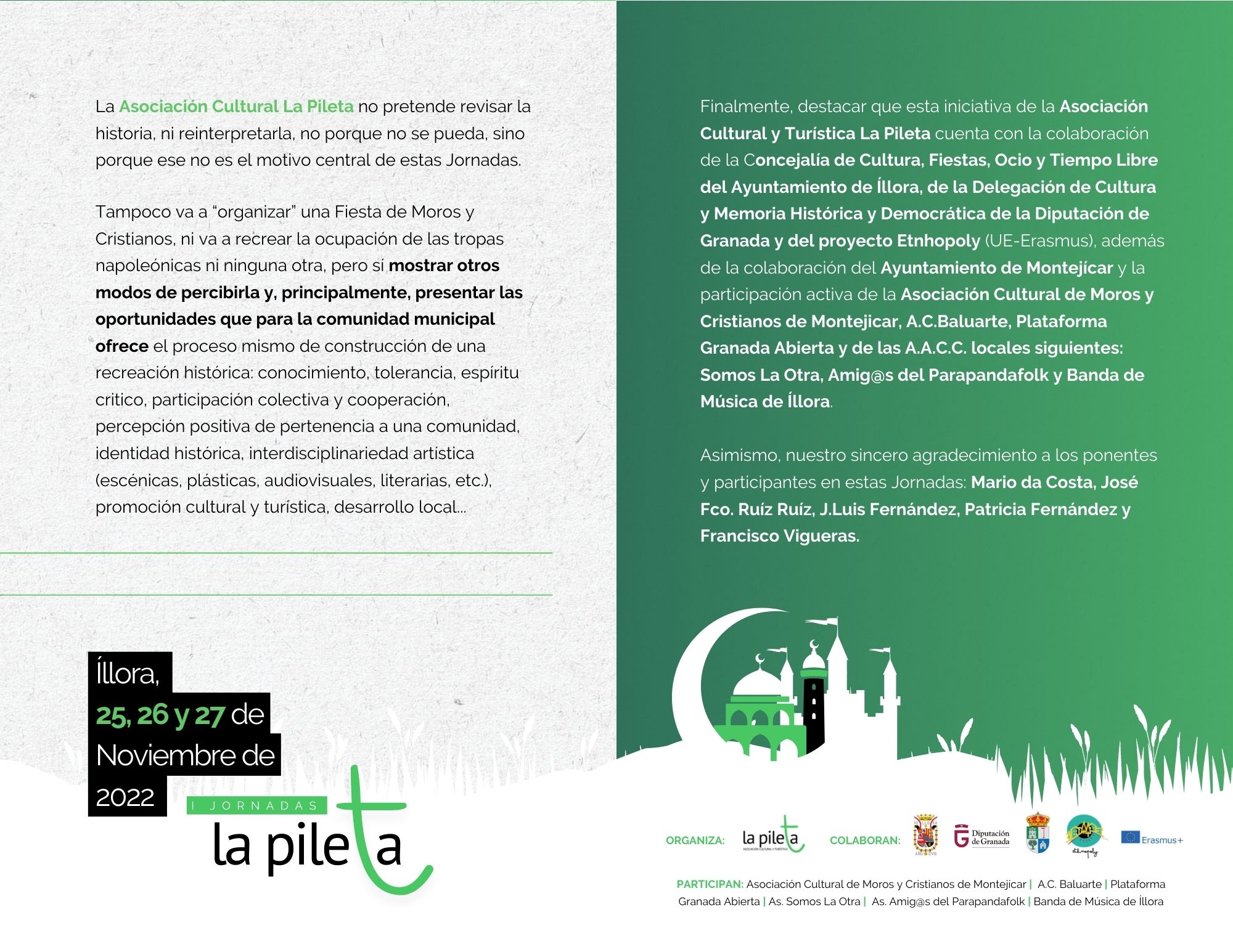Colaboradores I Jornadas