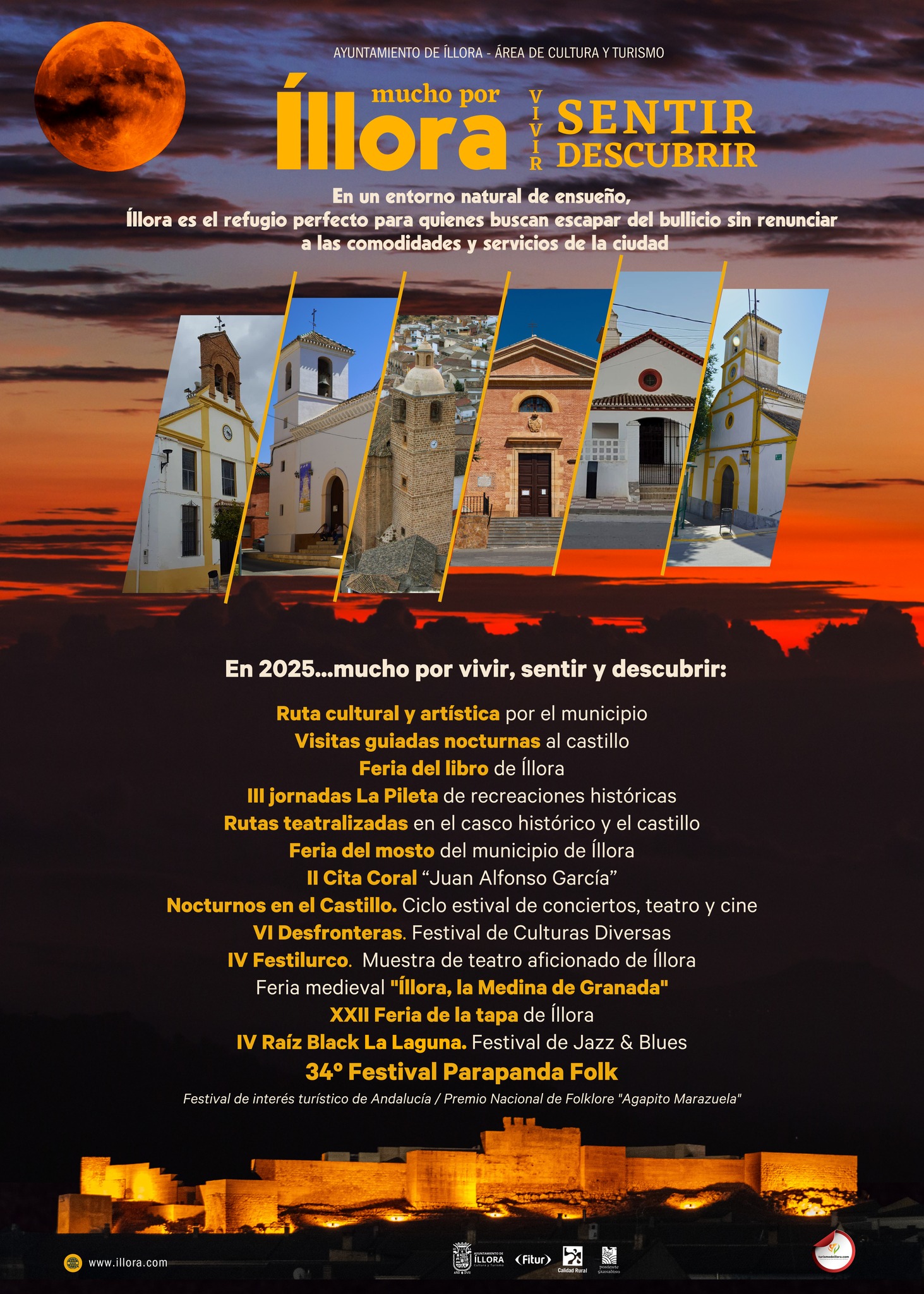 Cartel de la agenda cultural