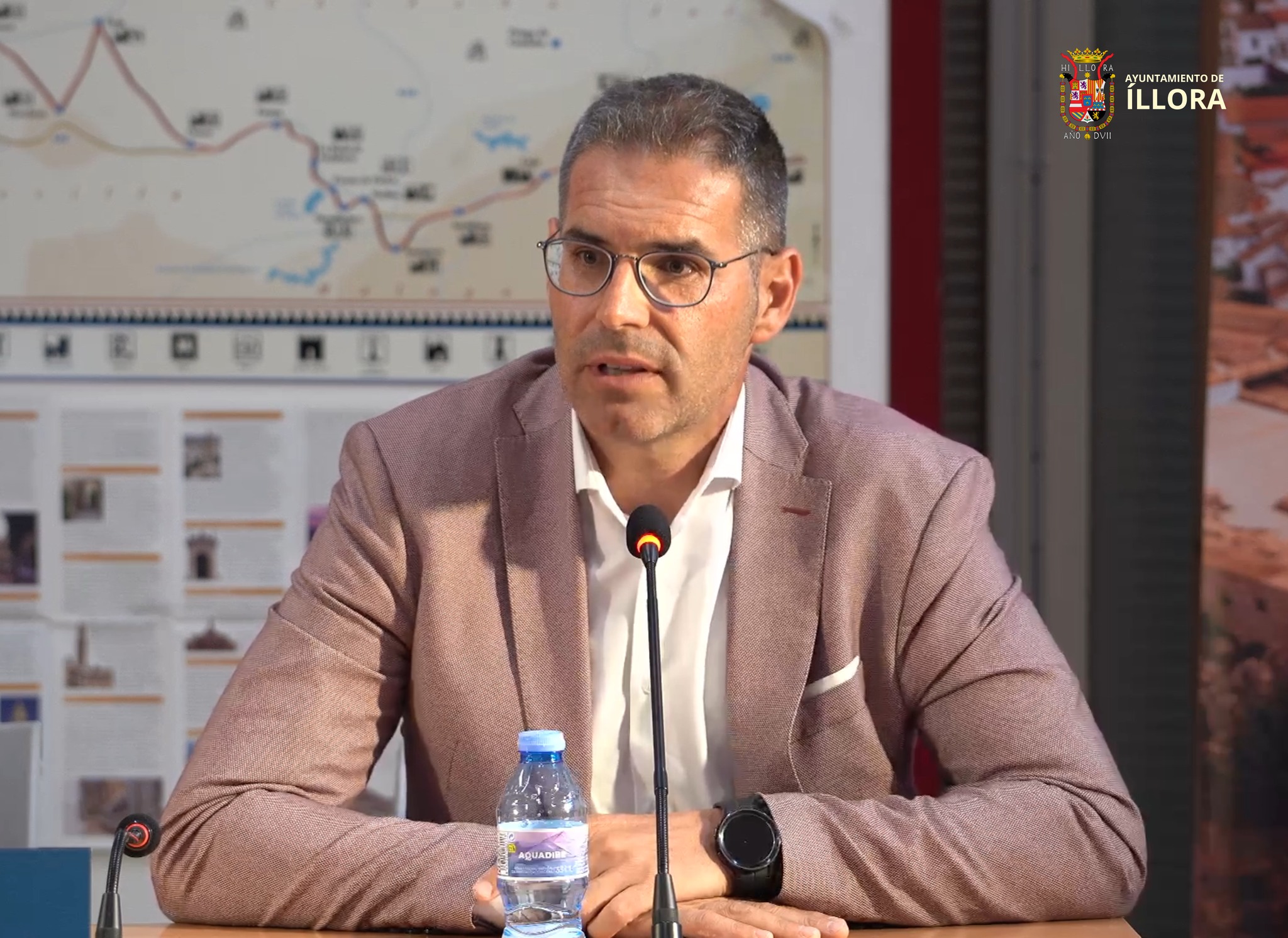 Alcalde de Íllora en las jornadas