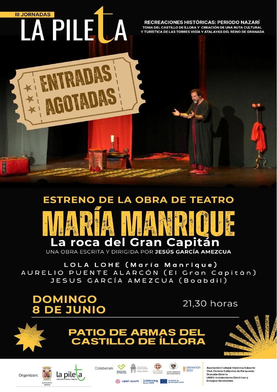 Cartel de la teatralización